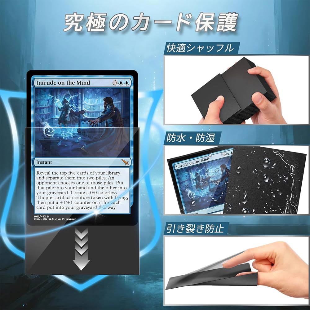 開封した直後にスリーブに入れました。傷なし、未使用 Amazon.co.jp: EXCITE HOBBY トレカ デッキケース